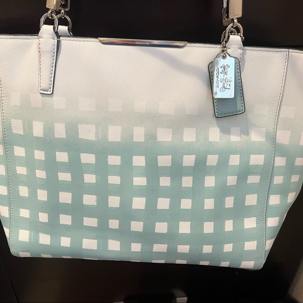 Gingham Tote